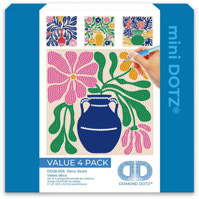 DIAMOND DOTZ - MINI DOTZ - DECO VASES Games & Toys