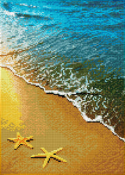 DIAMOND DOTZ - SUMMER DREAMS (11" x 16" - 29cm x 41cm) Arts & Crafts