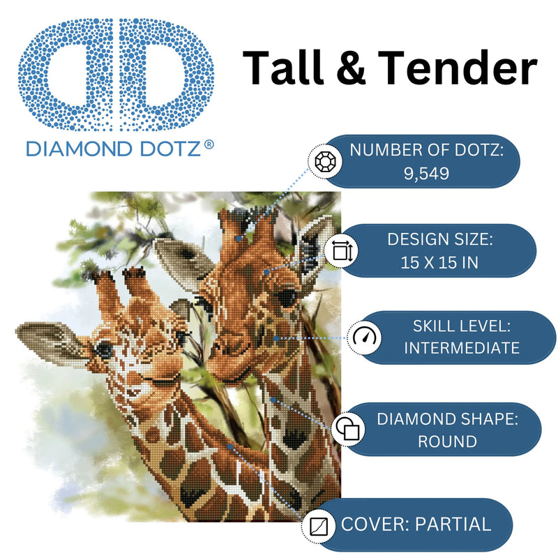 DIAMOND DOTZ - Tall & Tender 48x48 Arts & Crafts