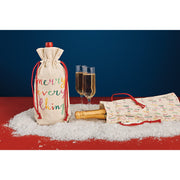 Jubilee - Merry Everything Christmas Wine Bags Set of 2 - lifestyle