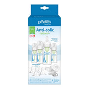 Dr Brown's - 4oz/120mL Narrow Anti - colic Options+ Breast to Bottle Feeding Set Mother & Baby