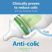 Dr Brown's - 5oz/150mL Wide - Neck Anti - colic Options+ Breast to Bottle Feeding Set Mother & Baby
