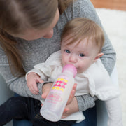 Dr Brown's - 8oz/250mL Narrow Anti - colic Options+ Baby Bottle to Sippy Starter Kit, Pink Hearts, 1 - Pack Mother & Baby