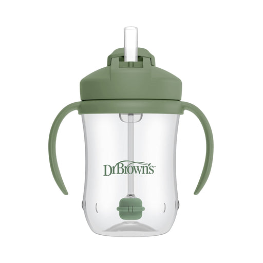 Dr Brown's - 9oz/270mL Baby's 1st Straw Cup Mother & Baby Olive