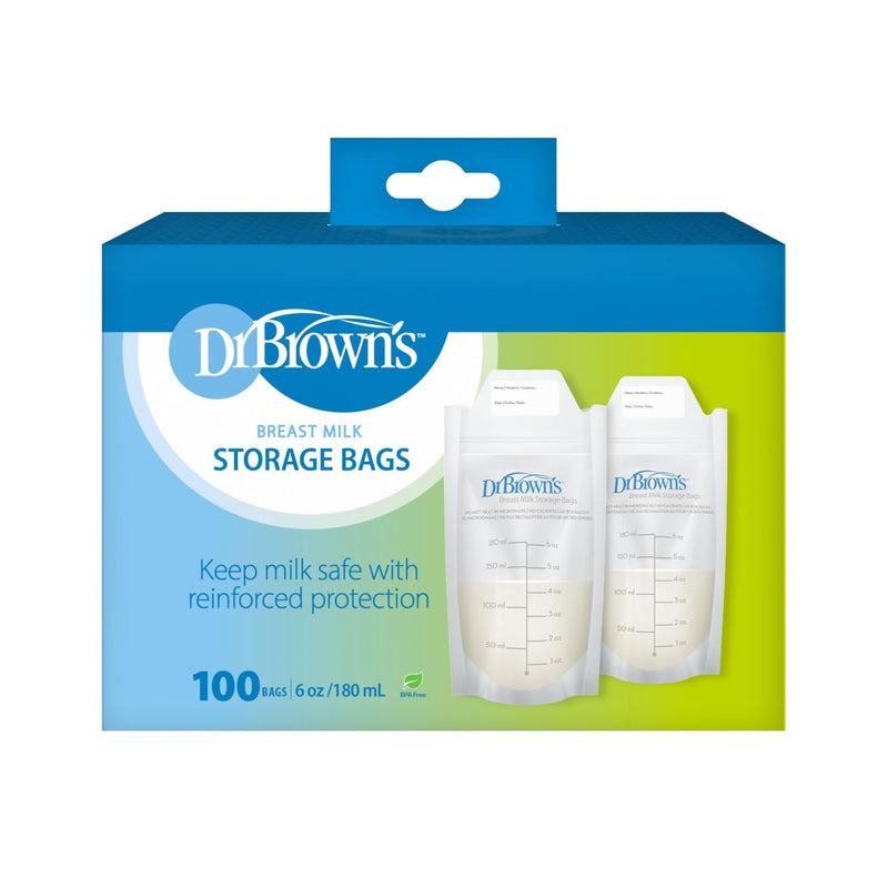 Dr Brown's - Breast Milk Storage Bags (100) Mother & Baby