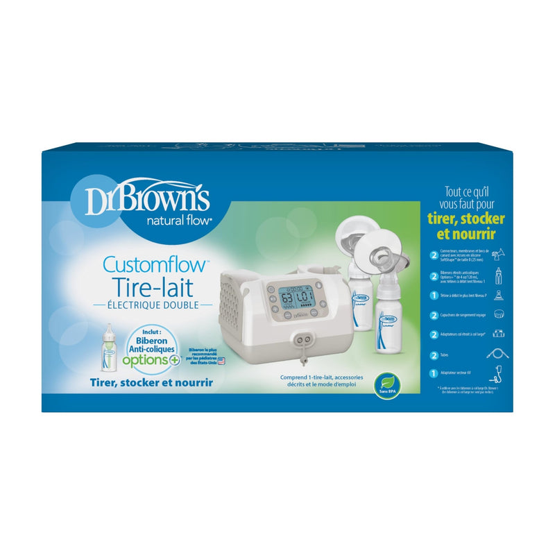 Dr Brown's - Customflow Double Electric Breast Pump Mother & Baby