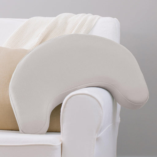 Dr Brown's - Feeding & Nursing Lap Support Pillow with Cover Mother & Baby Light Gray