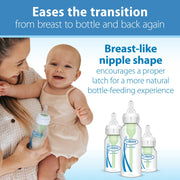 Dr Brown's - Level 4 Silicone Narrow Nipple, 2 - Pack Mother & Baby