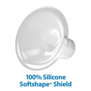Dr Brown's - Manual Breast Pump with Silicone Shield Mother & Baby