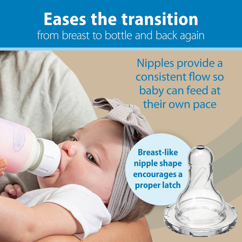 Dr Brown's - Narrow Anti - colic Options+ Glass Narrow Anti - Colic Baby Bottle Gift Set Mother & Baby