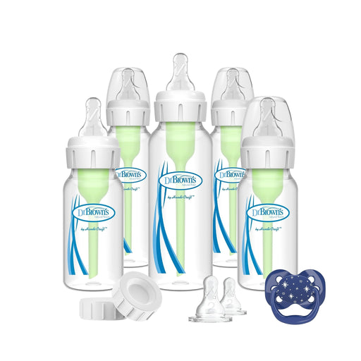 Dr Brown's - Options+ Narrow Anti - Colic Baby Bottle Gift Set Mother & Baby