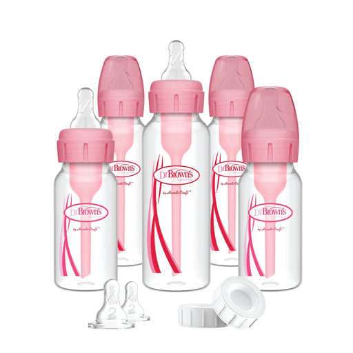 Dr Brown's - Options+ Narrowborn Gift Set, Pink Mother & Baby