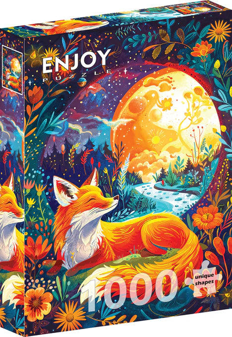 APPRÉCIEZ - Puzzle de 1000 pièces - Renard lunaire