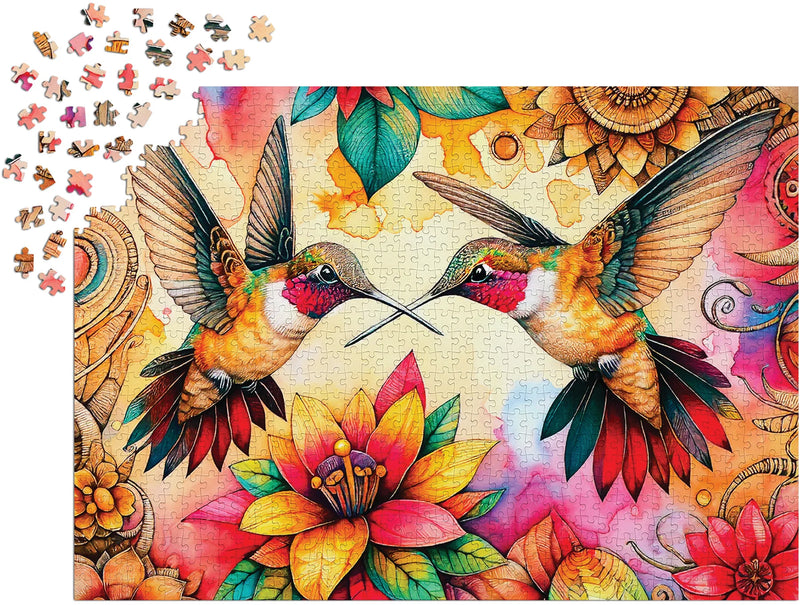 ENJOY - Puzzle de 1000 pièces - Le refuge du colibri