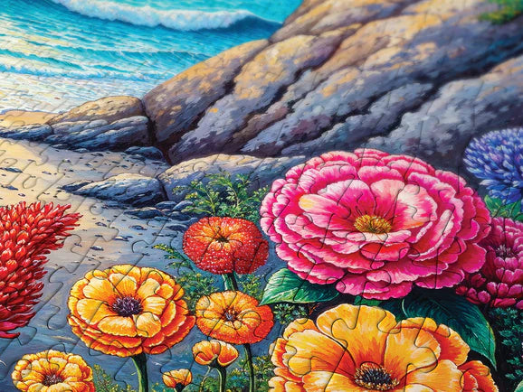ENJOY - Puzzle de 1000 pièces - La côte fleurie