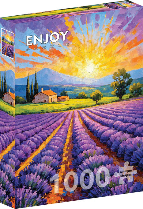 ENJOY - Puzzle de 1000 pièces - Coucher de soleil lavande