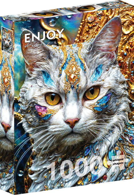 PROFITEZ - Puzzle de 1000 pièces - Chat Bijou