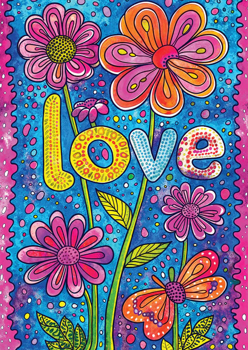 ENJOY - Puzzle de 1000 pièces - Amour fleuri