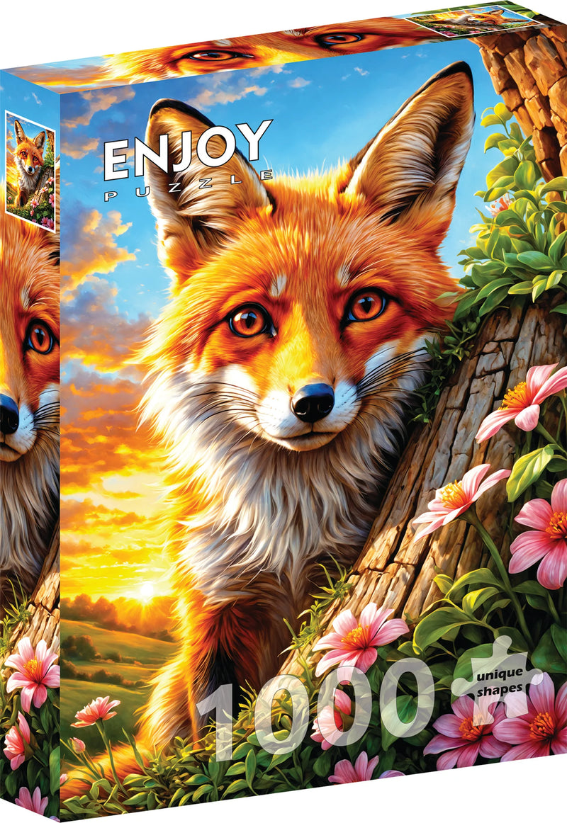 ENJOY - Puzzle de 1000 pièces - Renard curieux