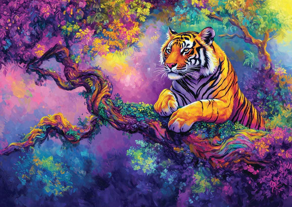 ENJOY - Puzzle de 1000 pièces - La Majesté de la Jungle