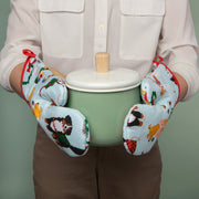 Jubilee - Holiday Hounds Christmas Oven Mitts Set of 2 - lifestyle
