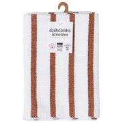 Now Designs - Chestnut Brown Basketweave Dishcloths Set of 2