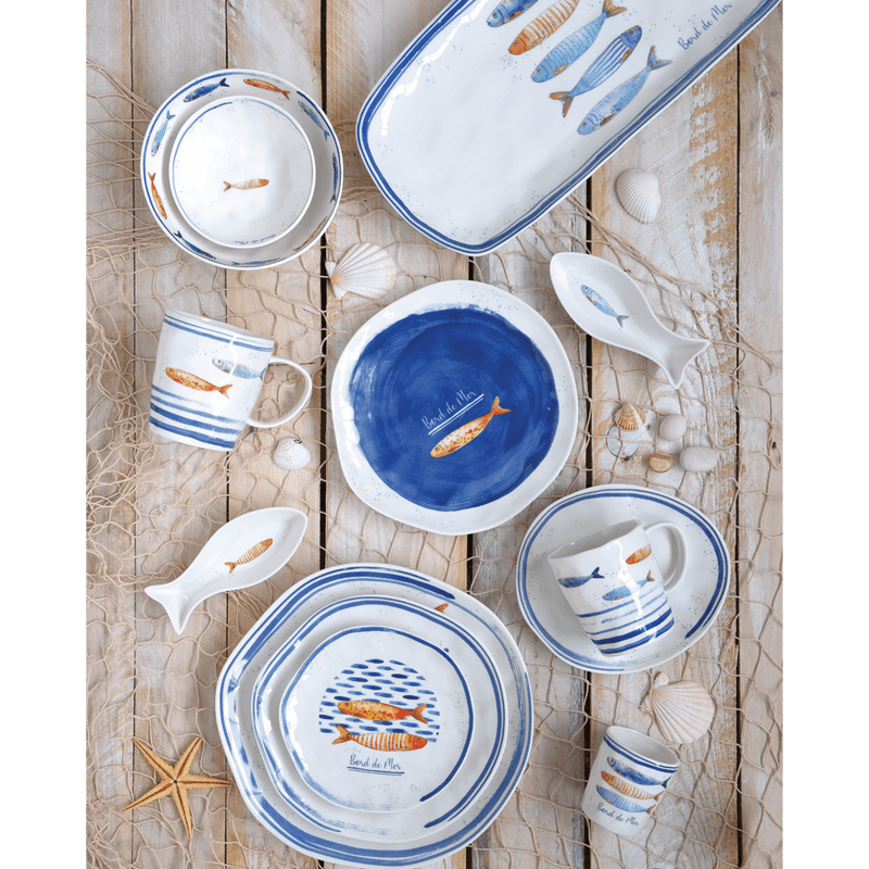 Easy Life - BORD DE MER - 40x (15.7x) Platter | 17.5 cm / 7 in Home & Kitchen