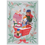 Jubilee - Woodland Carolers Christmas Mug and Dishtowel Set
