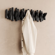Umbra Picket Wall Hook - Black, 8 hooks