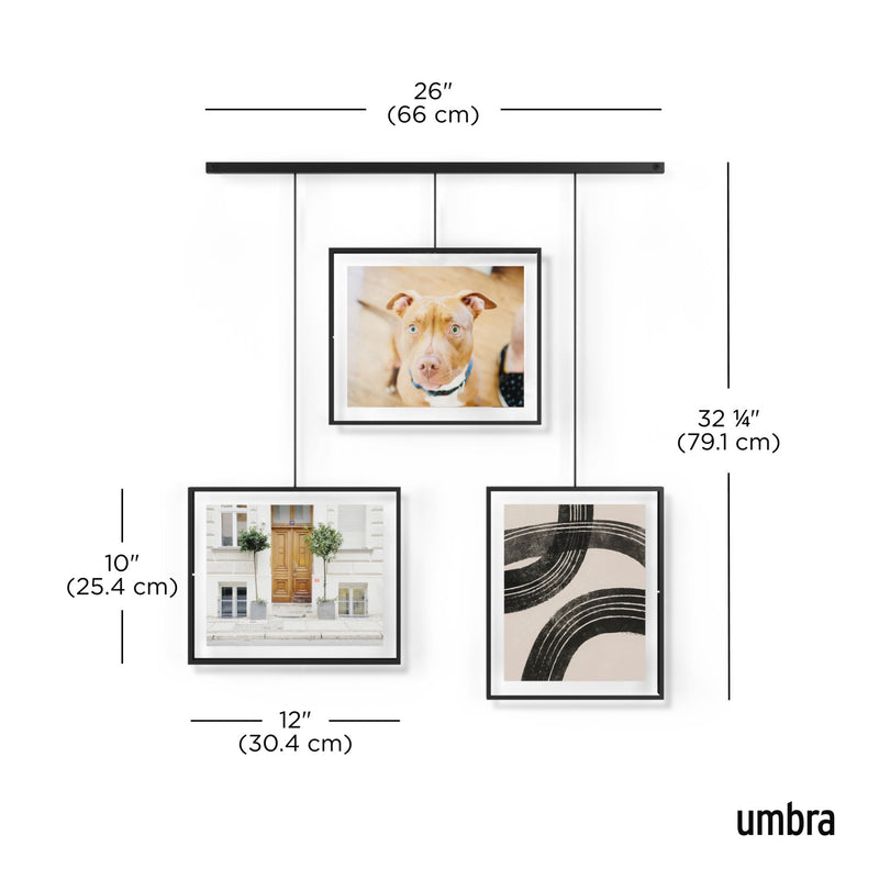 Exhibit 8x10 Wall Picture Frames, Set of 3 - image 6