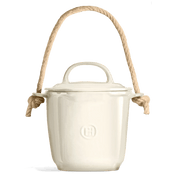Emile Henry - Compost Bin, 25x20.5x24cm, 3.5L Home & Kitchen Argile