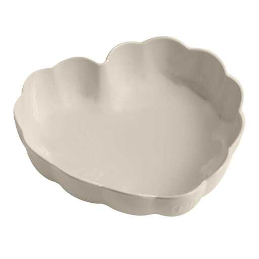 Emile Henry - Madeleine Heart Shaped Dish, 26.5x24.5x6.5cm, 1.8L Home & Kitchen Argile