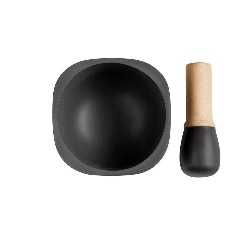 Emile Henry - Mortar & Pestle, 15x15.8x9.6cm, 0.9L Capacity Home & Kitchen Truffe