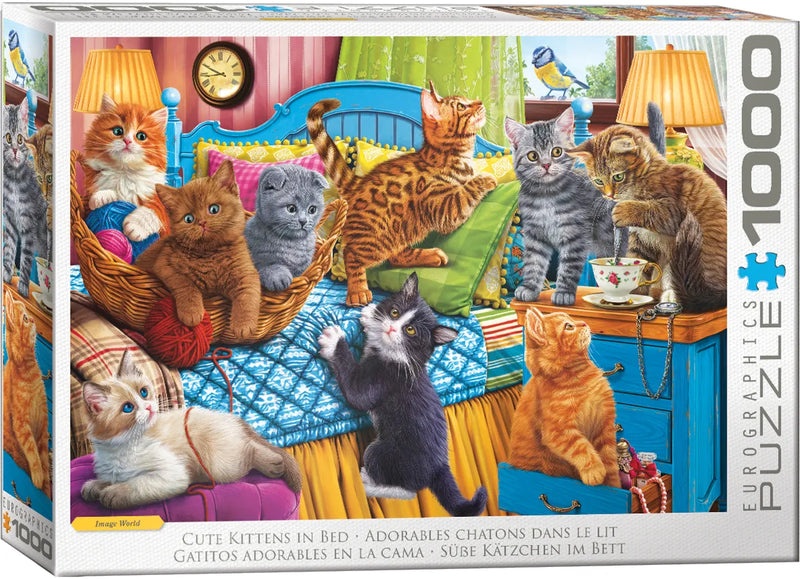 Eurographics - Cute Kittens in Bed 1000 pcs
