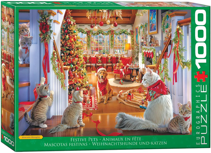 Eurographics - Festive Pets 1000 pcs