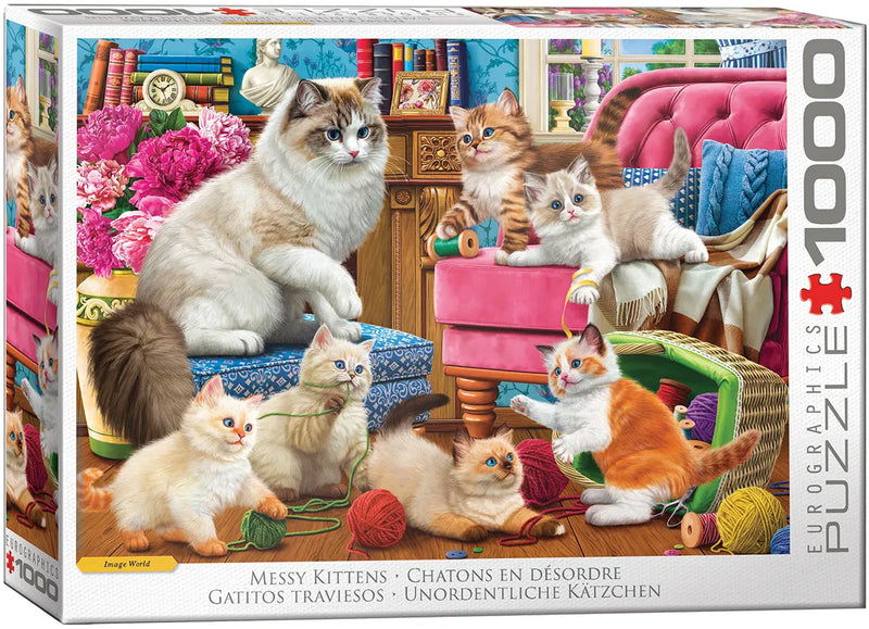 Eurographics - Messy Kittens 1000 pcs