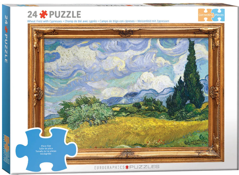 Eurographics - Wheat Field with Cypresses Cognitive Puzzles