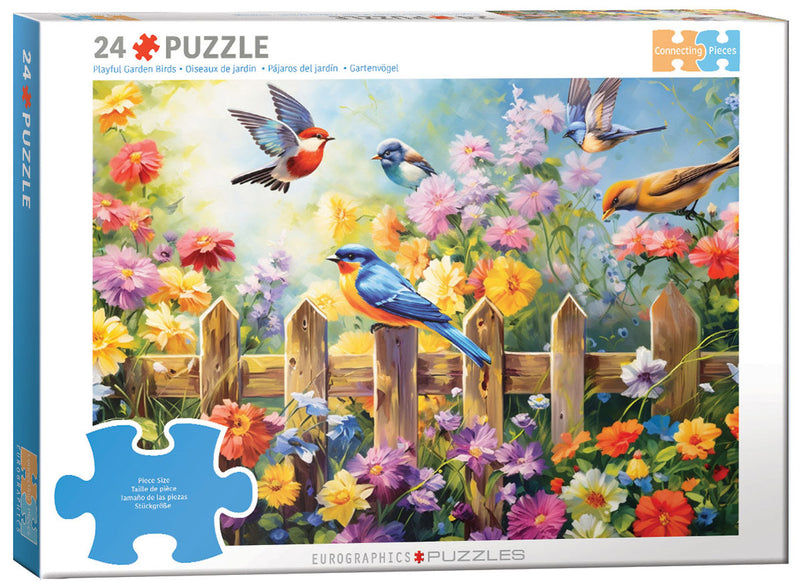 Eurographics - Playful Garden Birds Cognitive Puzzles
