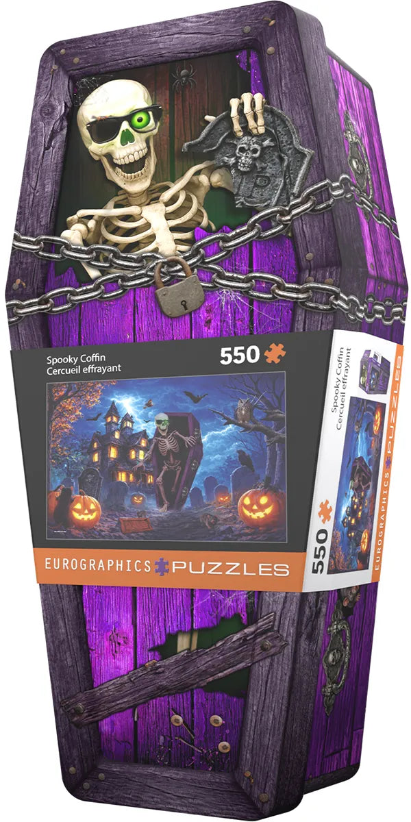 Eurographics - Spooky Coffin Tin 550 pcs (Tin)