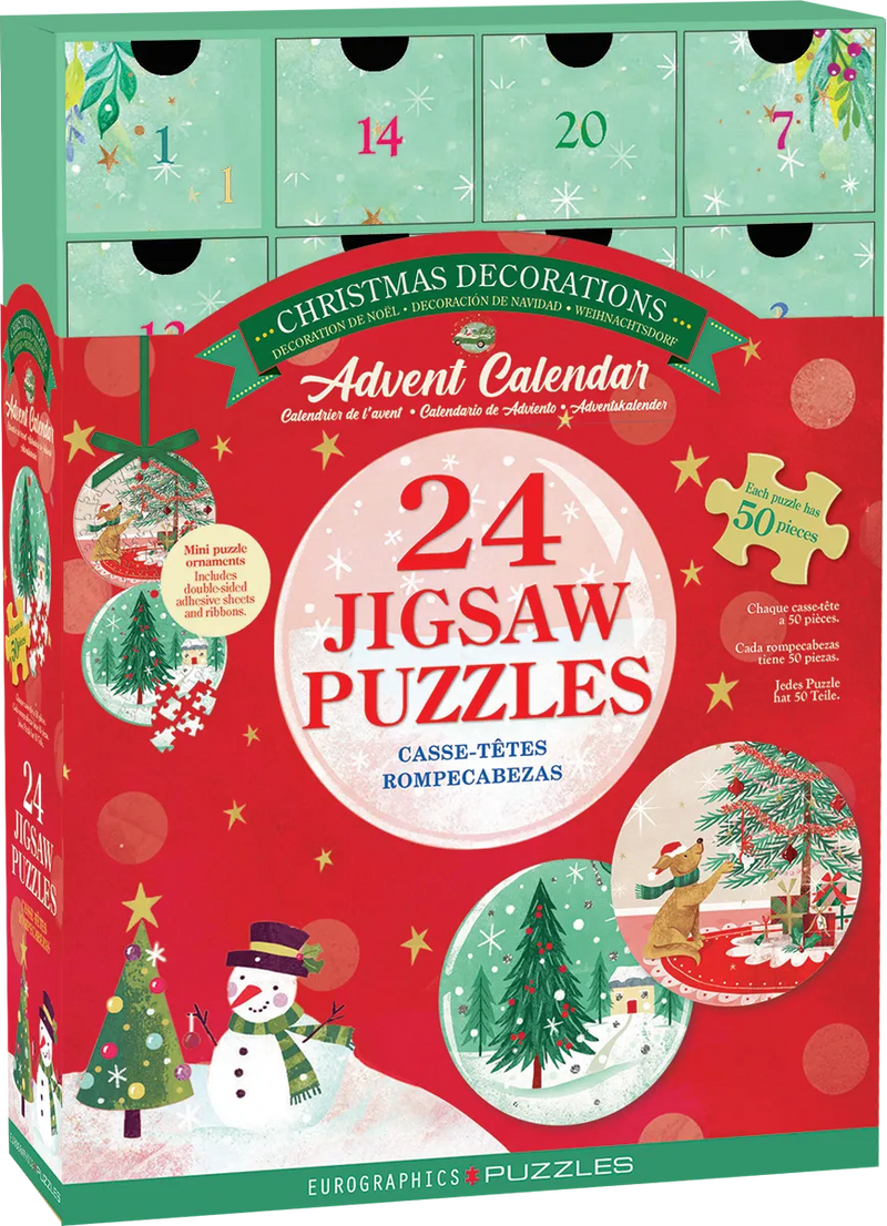 Eurographics - Christmas Decoration Advent Calendar Advent Calendar Puzzles