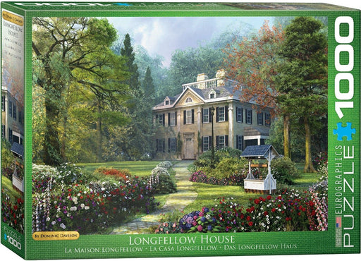 Eurographics - Longfellow House (1000 Pc Puzzle) Toys & Games