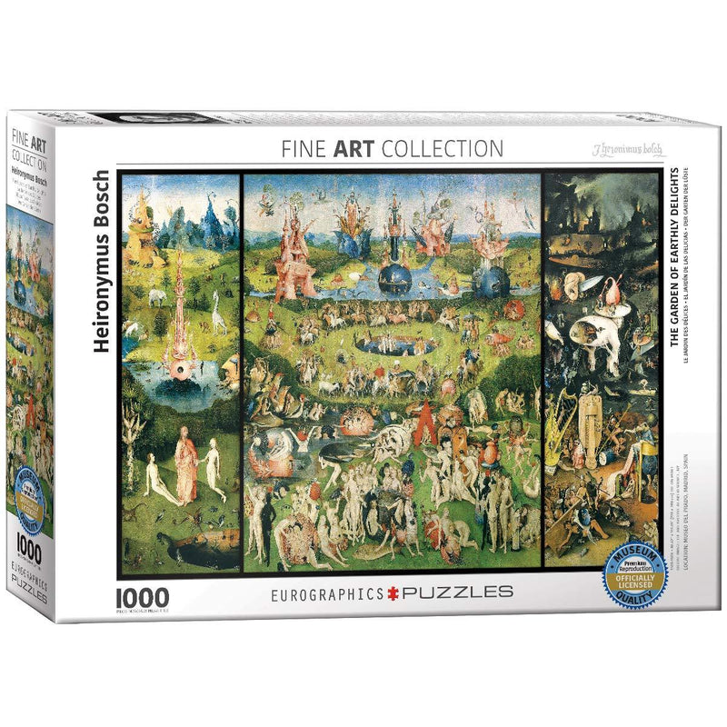 Eurographics - 1000 Piece Puzzle - The Garden of Earthly Delights - Heironymus Bosch