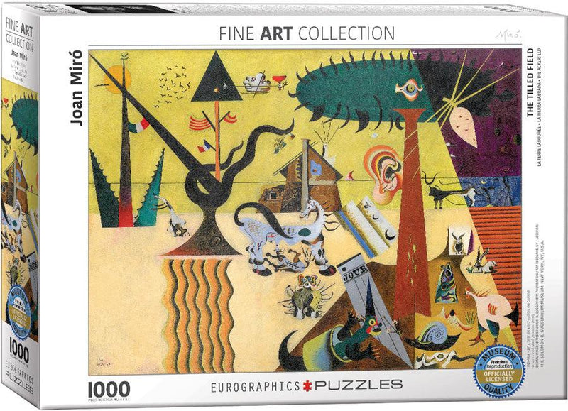 Eurographics - The Tilled Field (1000-Piece Puzzle) - Limolin 