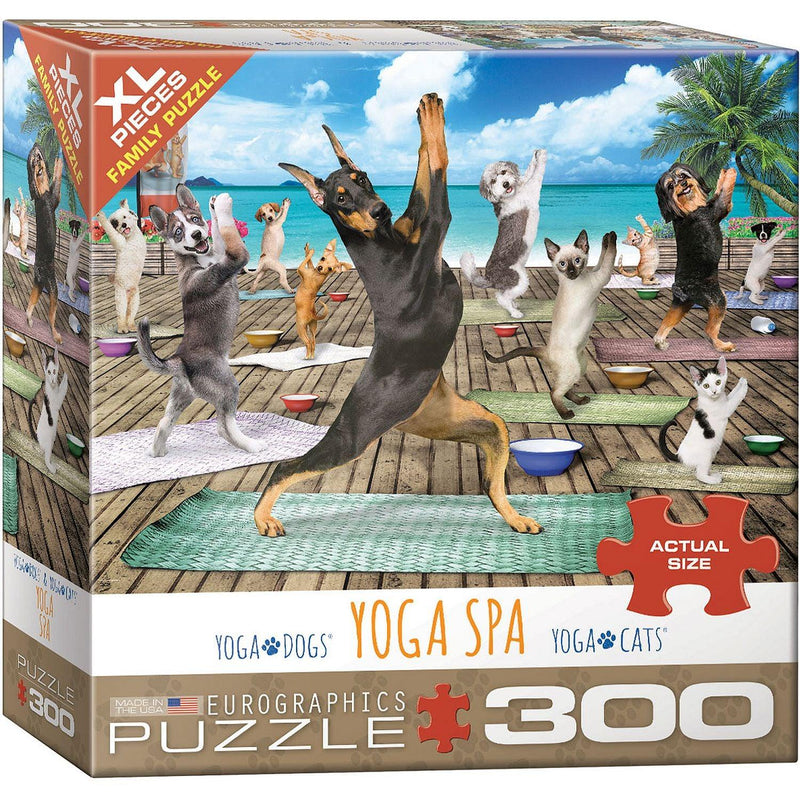 Eurographics - Yoga Spa (300 Pc Puzzle) Toys & Games