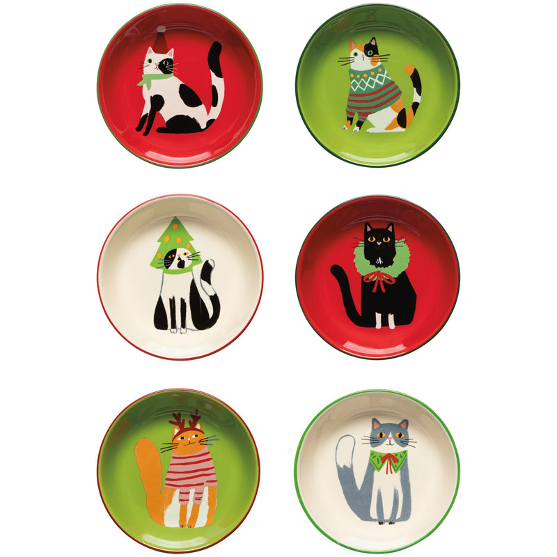 Jubilee - Kitty Carol Christmas Pinch Bowls Set of 6