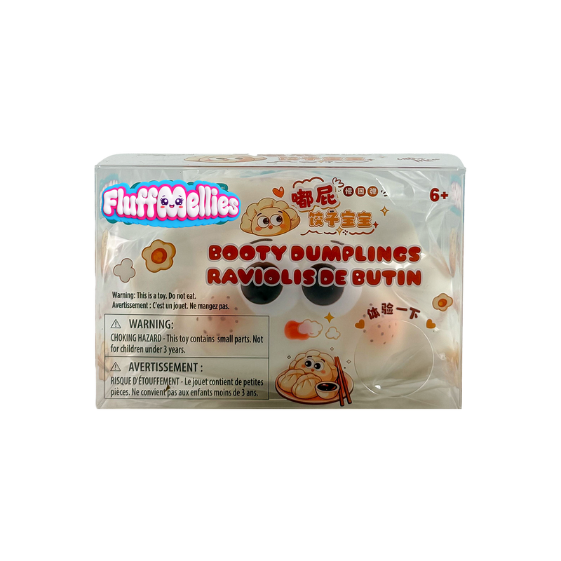 Fluffmellies - Booty Dumpling Squishy - individual retail packaging