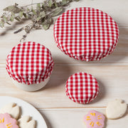 Heirloom - Gingham Mini Bowl Cover Set of 3 - lifestyle