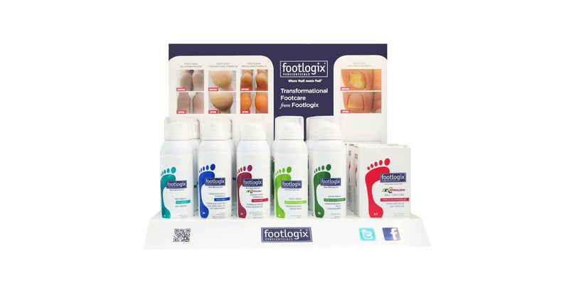 Footlogix - Retail Counter Display Prepack with Spiraleen
