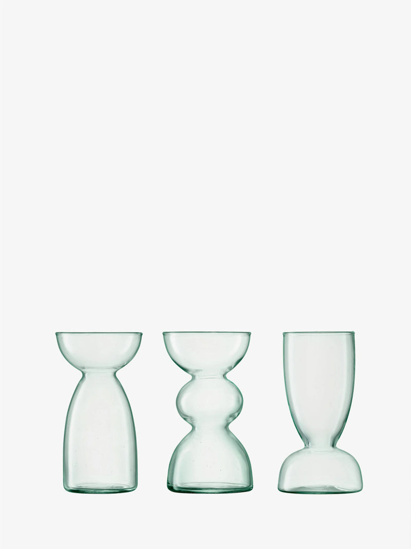 LSA - Canopy - Lot de 3 vases | H13 cm