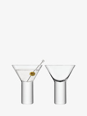 LSA - Boris - Cocktail Glasses (Set of 2) | 250 mL - detail or setting view